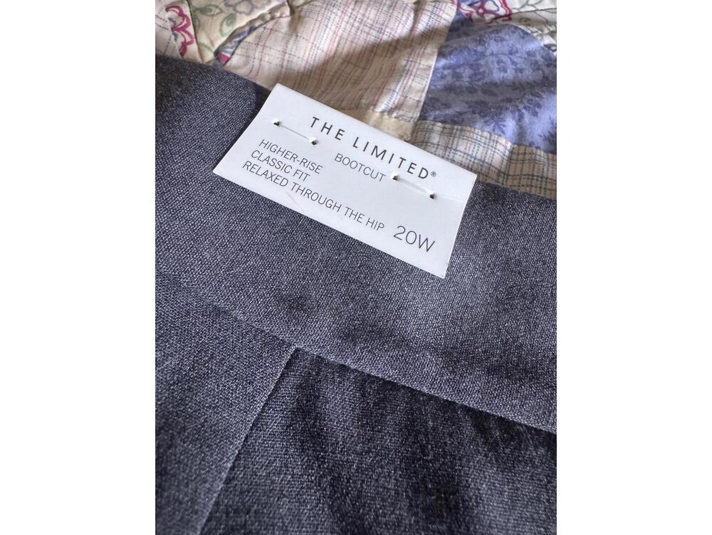 The Limited Light Gray Dress Pants - Size 20W - New with Tags - Picture 2 of 7